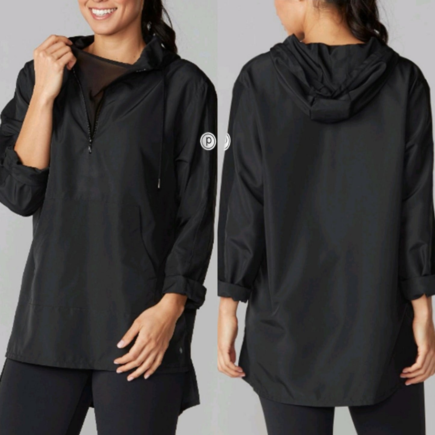 LAST ONE! Tavi Circle P Zip Front Windbreaker