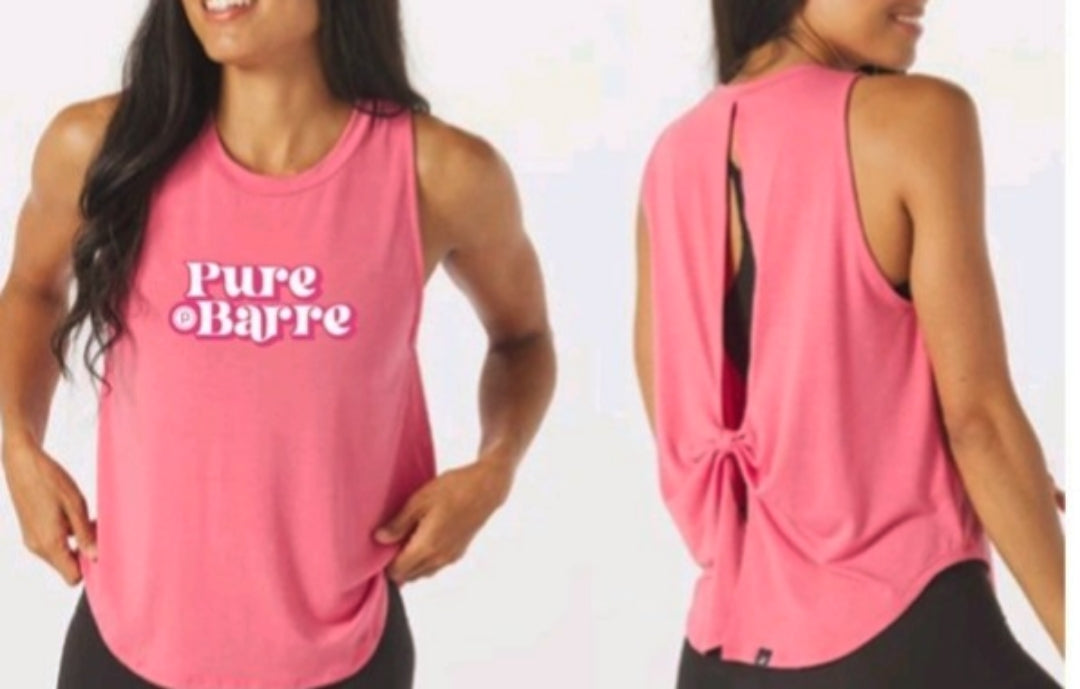 Pure Barre Classic Cropped Crew- Pink – Pure Barre Bethesda