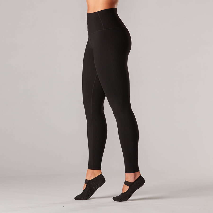Tavi High Waisted Leggings- Ebony