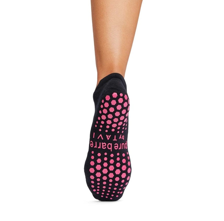 Pure Barre Magenta Bottom Sticky Socks