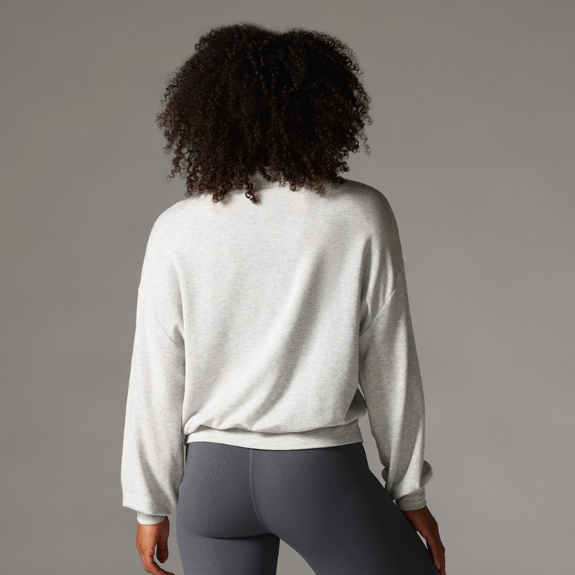 Tavi Slope Crew Sweatshirt- Lt. Gray