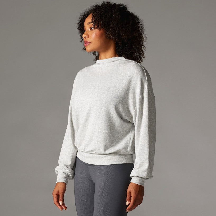 Tavi Slope Crew Sweatshirt- Lt. Gray