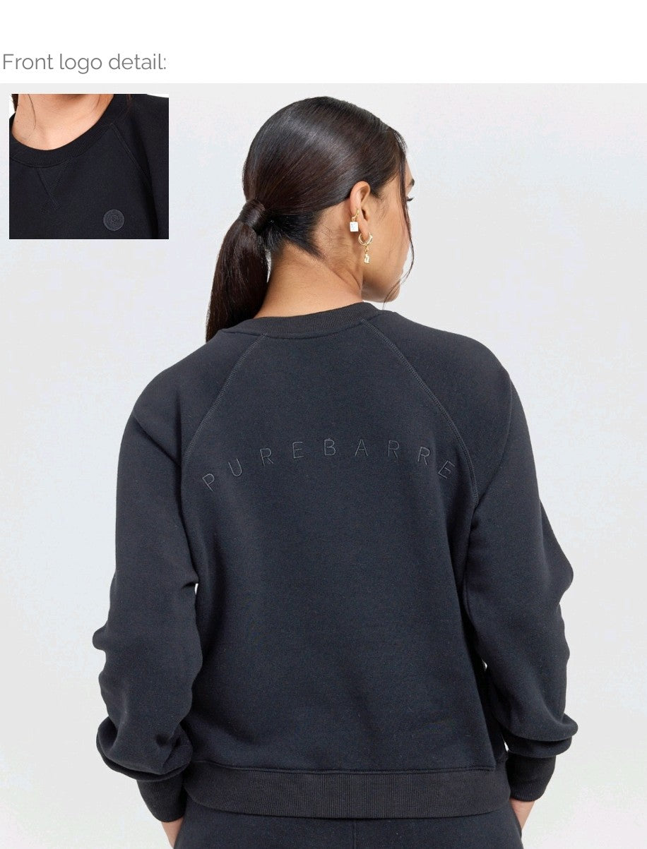 Black Cozy Crewneck Black Cozy Crewneck