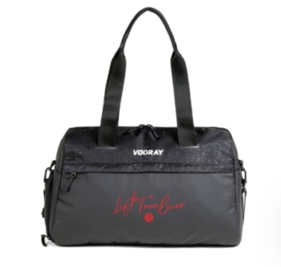 ONE LEFT- Vooray Pure Barre Trainer Duffel - Black