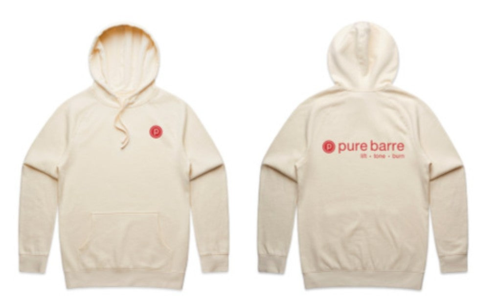 Pure Barre Supply Hoodie- Ivory