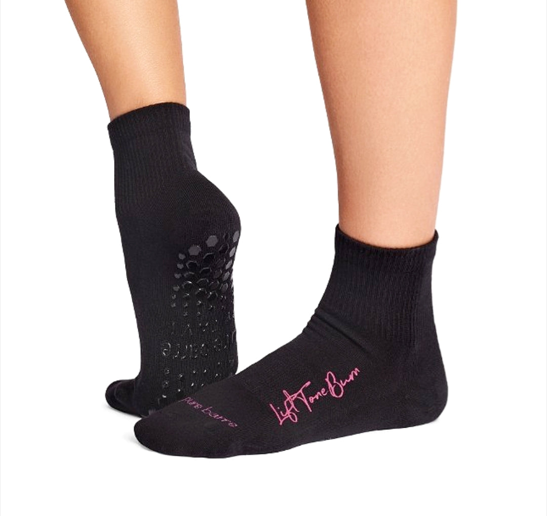 Pure Barre Aria Lift Tone Burn Sticky Socks