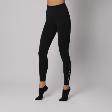 Tavi Pure Barre High Waisted Tights- Ivory