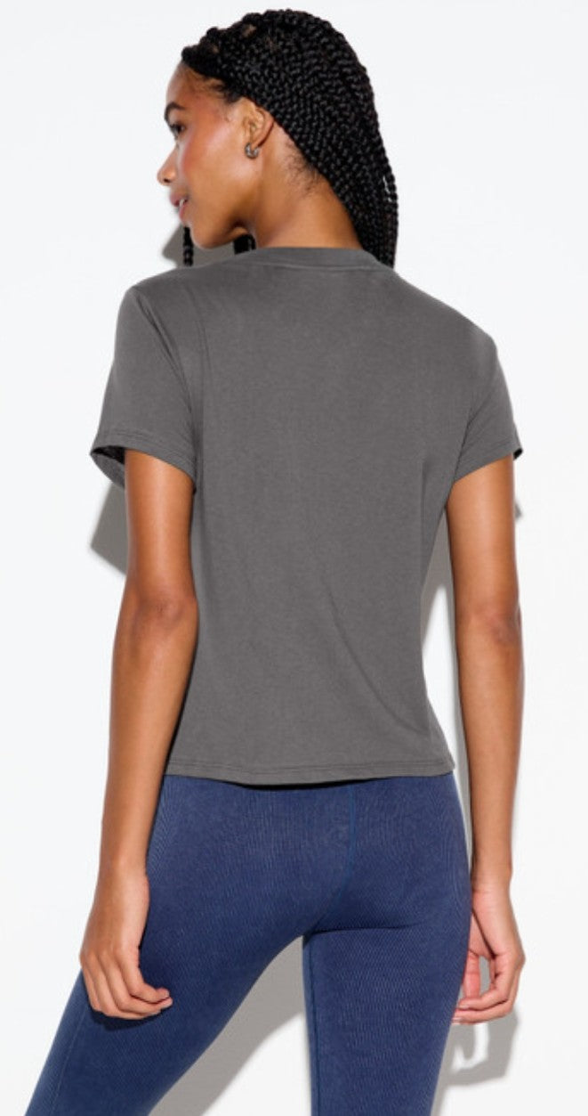 Spiritual Gangster PB Icon Lila Tee- Gray