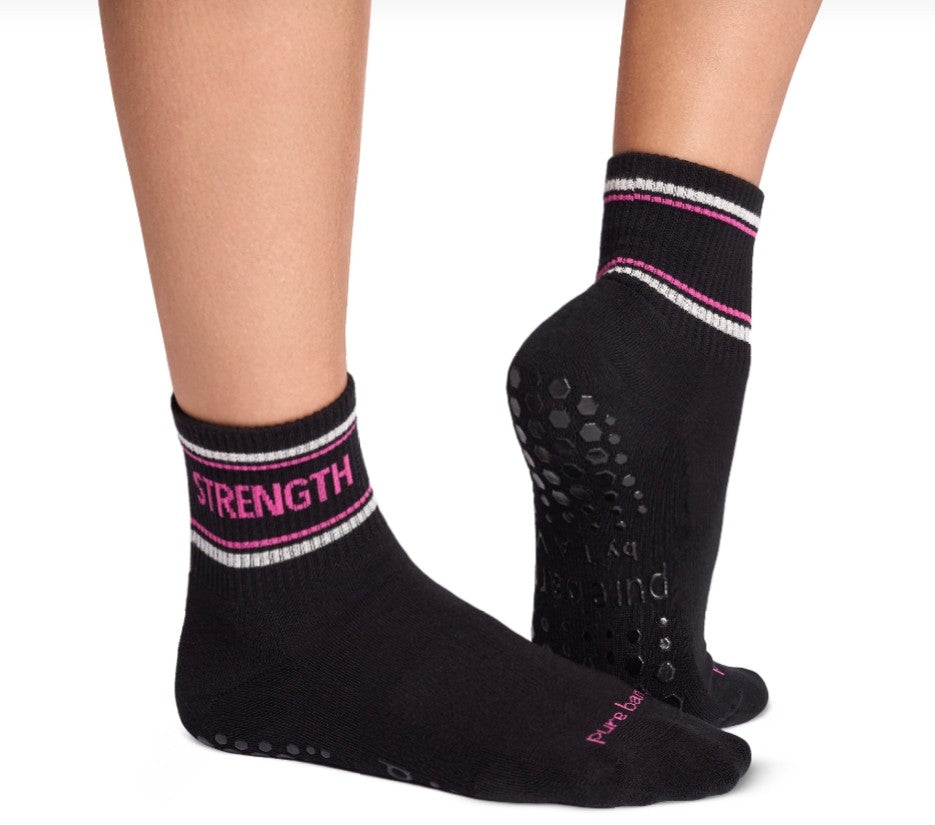 Pure Barre Aria Pure Strength Sticky Socks