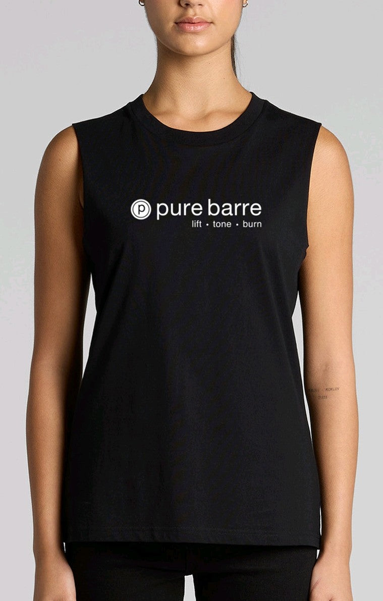 Pure Barre Maple Tank- Black