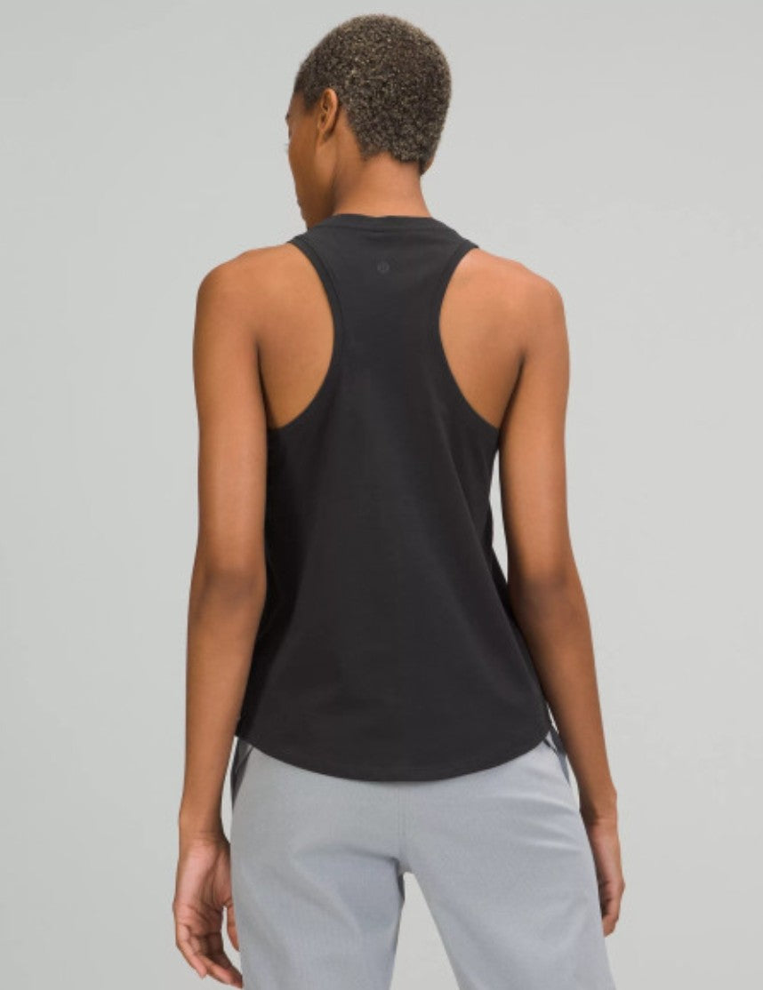 Lululemon Pure Barre Love Tank- Black-Red