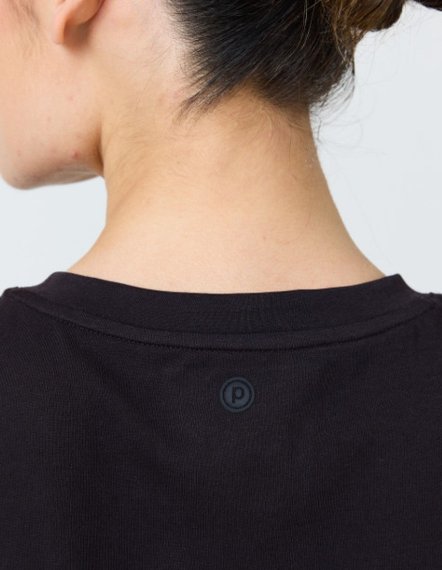 Pure Barre Flocked Classes Tank- Black