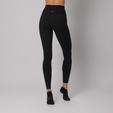Tavi Pure Barre High Waisted Tights- Ivory