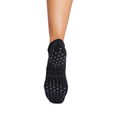 Pure Barre Scary Skull Sticky Socks