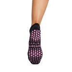Pure Barre Pink Ribbon Sticky Socks
