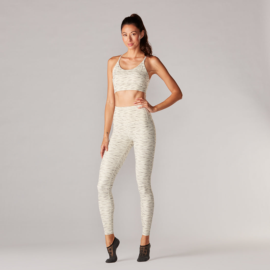 Tavi High Waisted Leggings- Sandstone