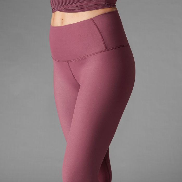 Tavi High Waisted Tight - Garnet Pearl
