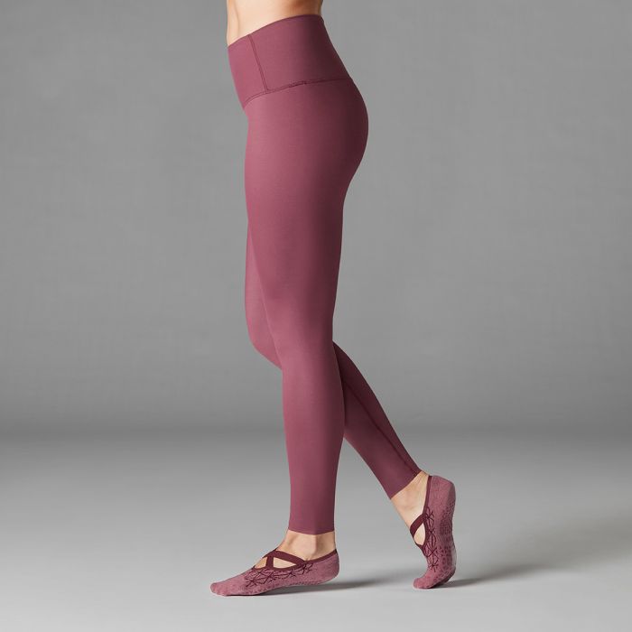 Tavi High Waisted Tight - Garnet Pearl