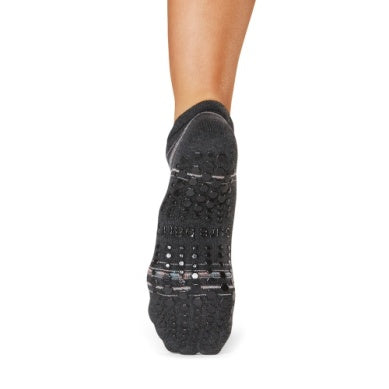 Pure Barre Happy Tucking Holidays Socks