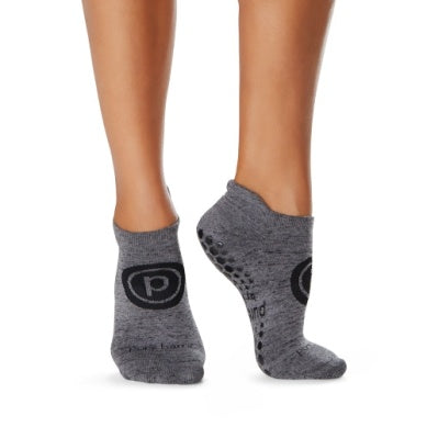 Pure Barre Circle P Sticky Socks- Gray – Pure Barre Bethesda
