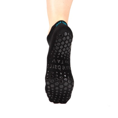 Pure Barre Pure Pride Sticky Socks- Black