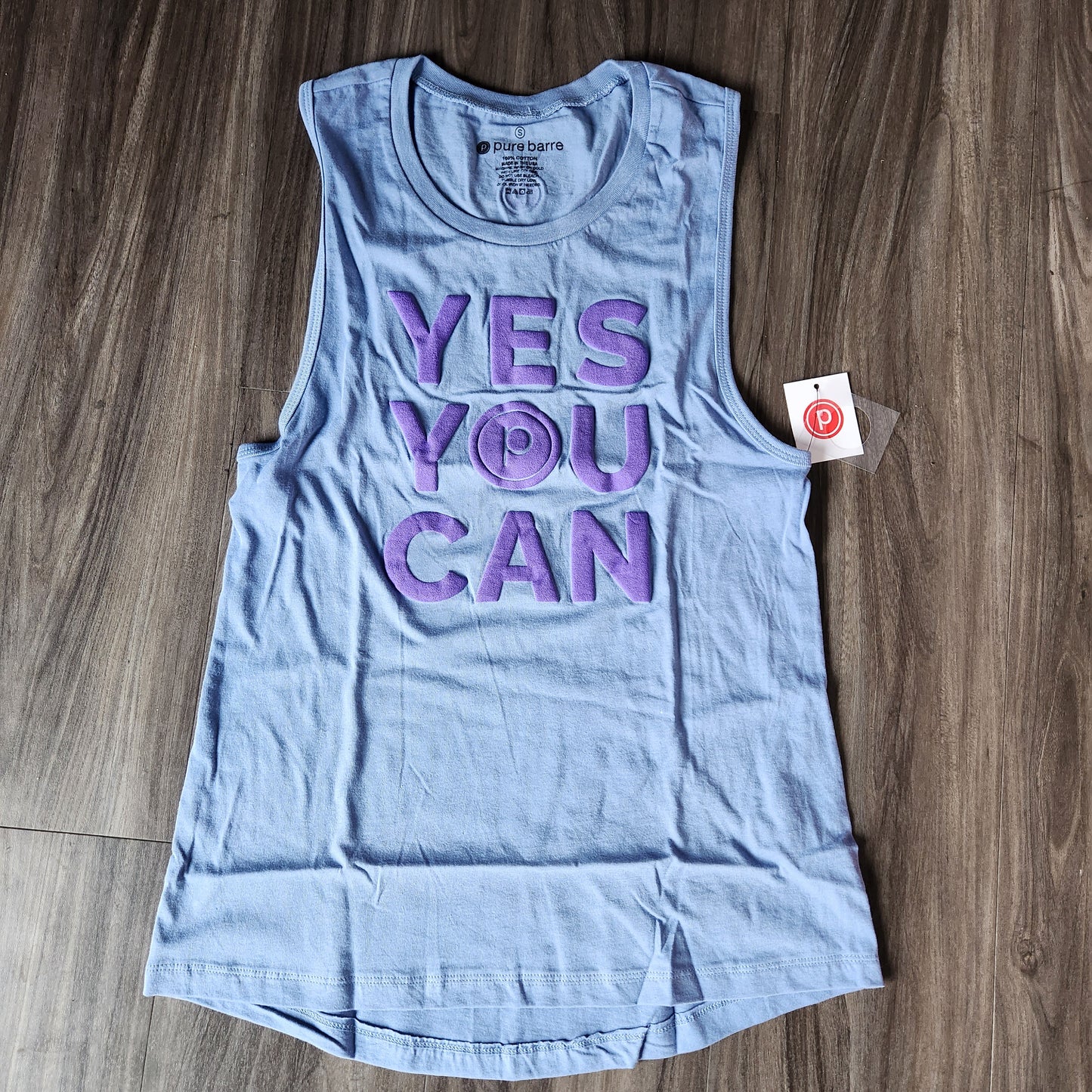 Pure Barre Yes You Can Tank- Lavender Blue