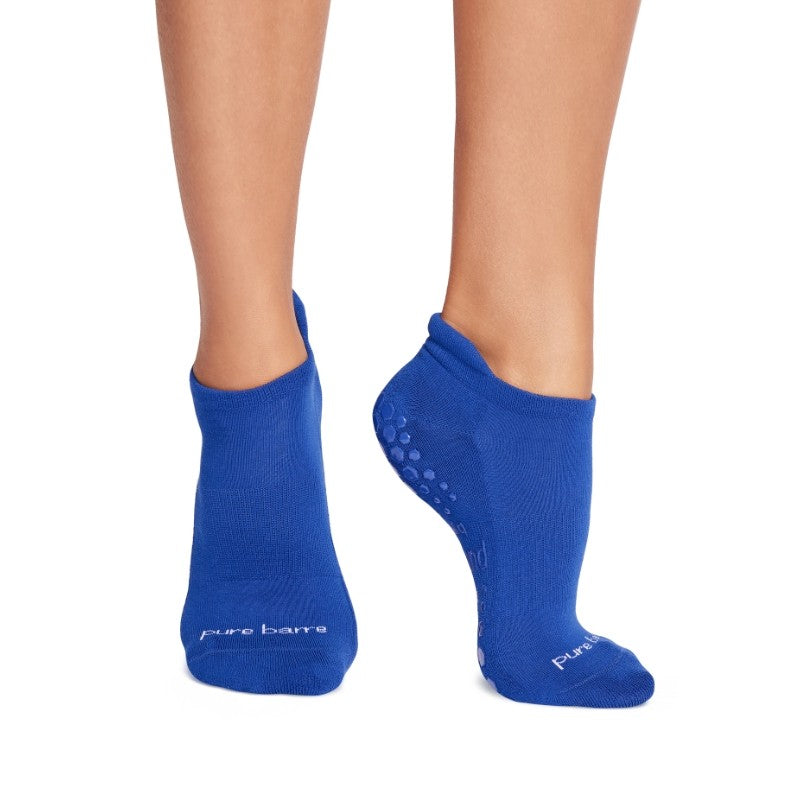 Pure Barre Royal Blue Sticky Socks