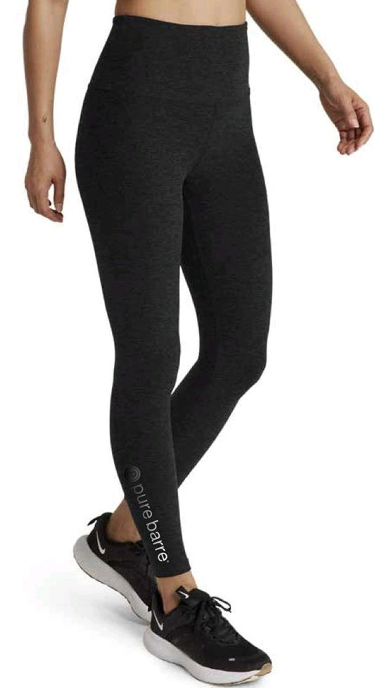 Beyond Yoga Pure Barre Caught In the Midi High Waist Legging- Darkest Night