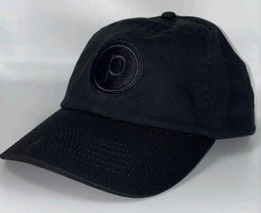 Pure Barre Circle P Baseball Cap - Black