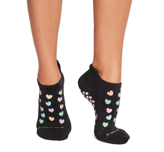 Pure Barre Conversation Hearts Sticky Socks