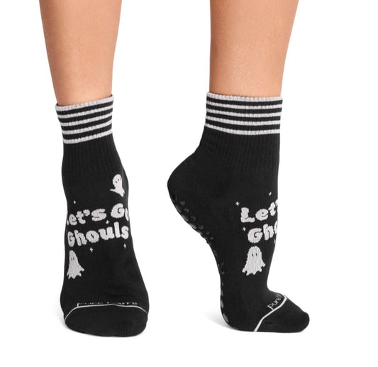 Pure Barre Aria Ghouls Sticky Socks