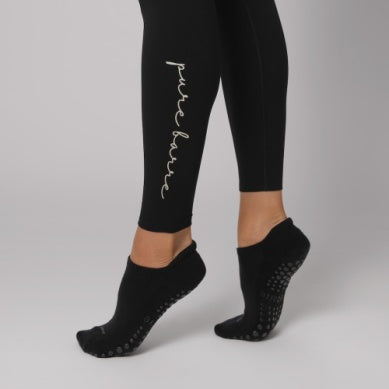 Tavi Pure Barre High Waisted Tights- Ivory