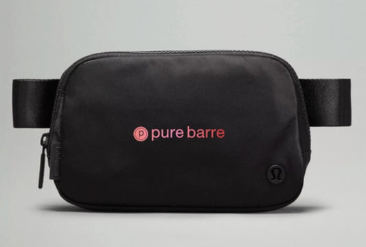 Lululemon Everywhere Belt Bag- Pure Barre Branded pink ombre