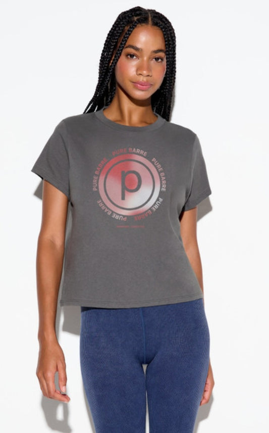 Spiritual Gangster PB Icon Lila Tee- Gray