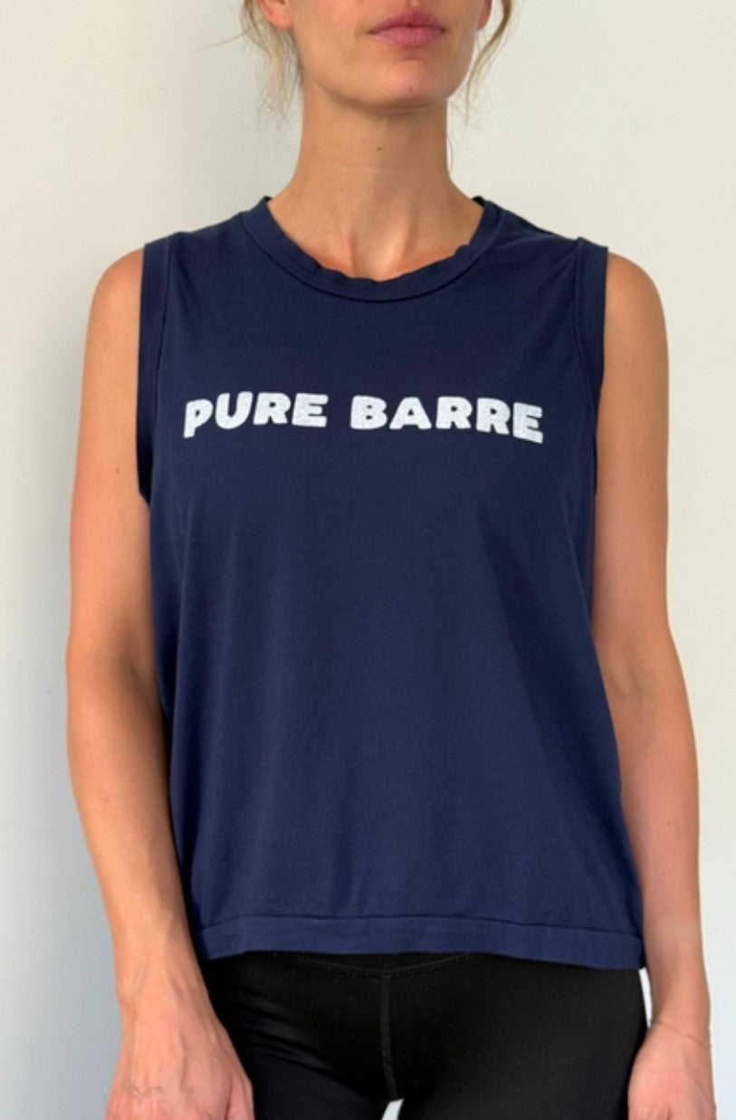 Good hYOUman PB Erica Tank- Navy