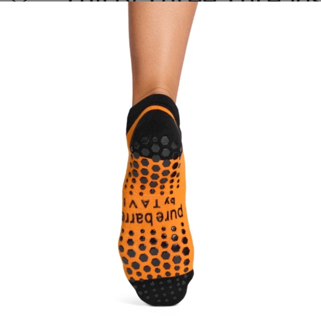 Pure Barre Halloween Flying Witch Sticky Socks