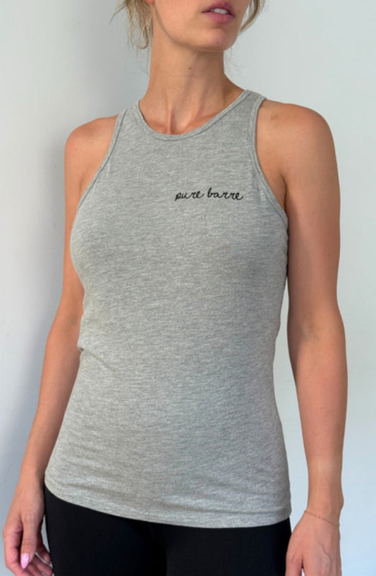Good hYOUman Shaina PB Racerback Tank- Gray