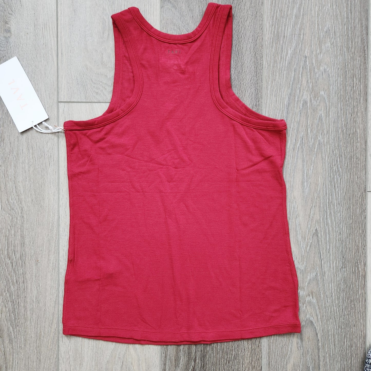 Tavi Pure Barre Perfect Fit Tank- Ruby