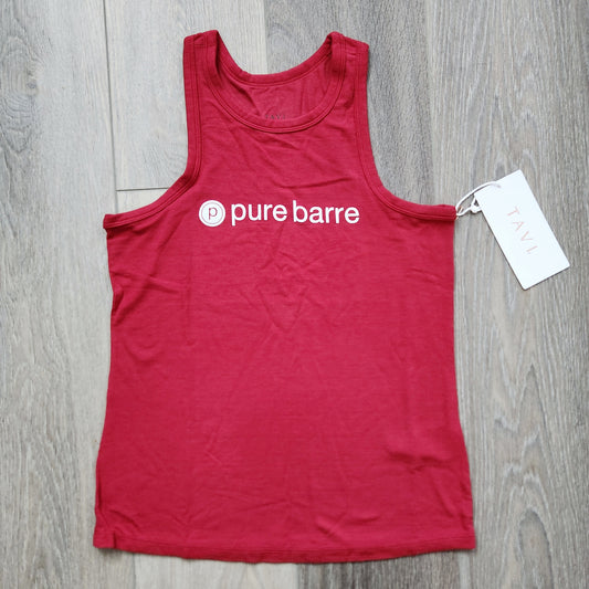 Tavi Pure Barre Perfect Fit Tank- Ruby