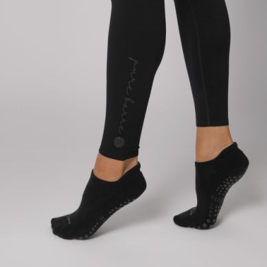 Tavi Pure Barre High Waisted Tights- Ebony