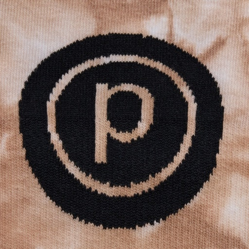 Pure Barre Aria Tie Dye Circle P Sticky Socks