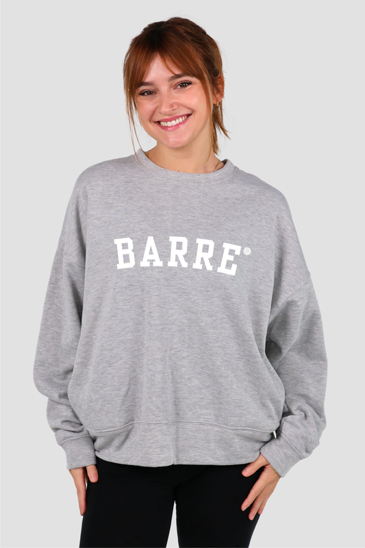 Pure Barre Harper Barre Sweatshirt- Gray