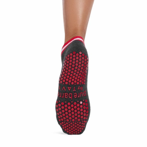 Pure Barre Cora Candy Stripes Sticky Socks