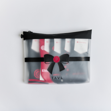 Pure Barre Holiday Gift Pack Sticky Socks- Core Black and Red